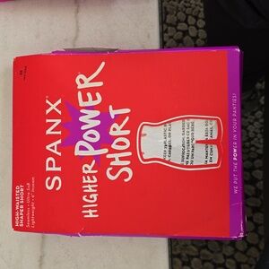 Spanx, 3X, very black higher power short